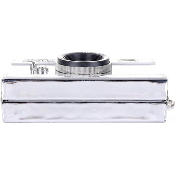 Camera Shaped Purse Shoulder Bag Snapshot PU Leather Crossbody Vintage - Picture 4 of 7